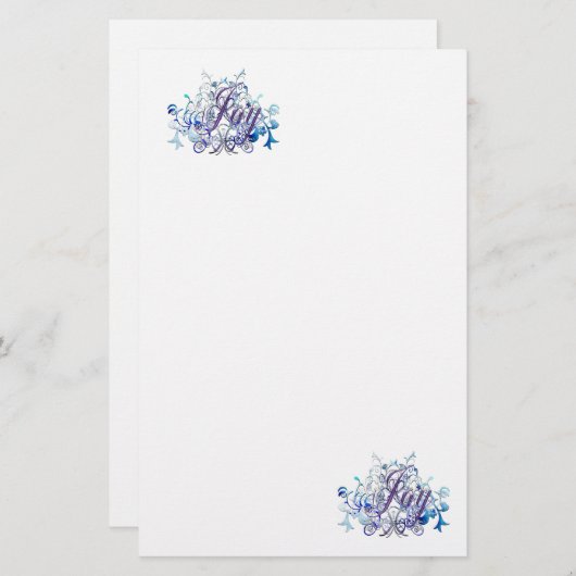 喜び 便箋 (正面/裏面)