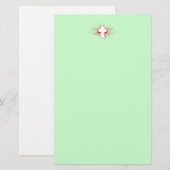 喜び! 十字 便箋 (正面/裏面)