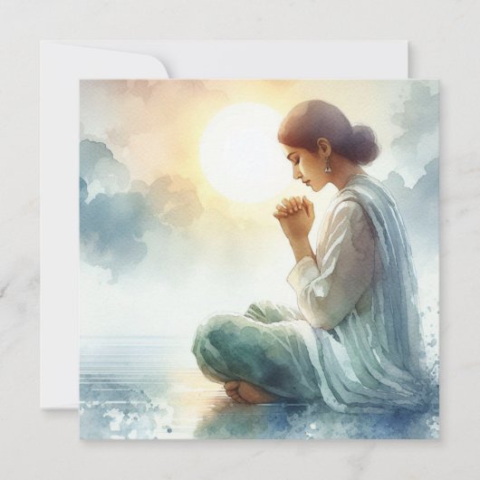 喜び、希望、祈りの言葉（ローマ12:12 JCB） カード (正面)