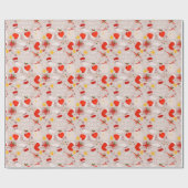 喜び 平和 愛 ラッピングペーパー (フラット)