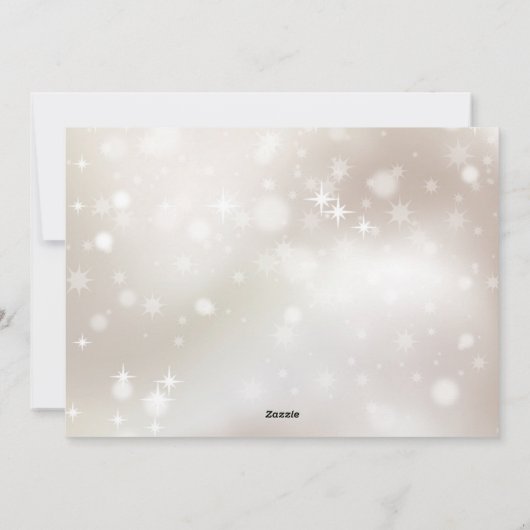 喜び 平和 愛 現代スクリプト 家族写真 シーズンカード (裏面)