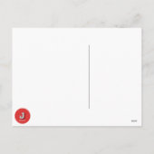 喜び、愛及び平和を望みますこの季節! シーズンポストカード (裏面)