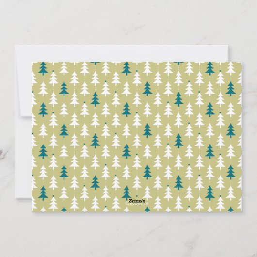 喜び、愛及び平和手の教養がある休日の写真カード シーズンカード (裏面)