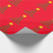 喜び、愛、平和、信じクリスマス ラッピングペーパー (角)