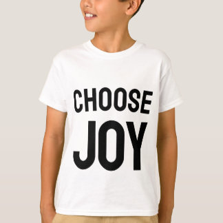 喜び 愛 幸福 を選ぶ デザインTシャツ Tシャツ