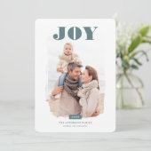 喜び |抽象芸術フレームのフォトオーバーレイ シーズンカード (スタンド正面)