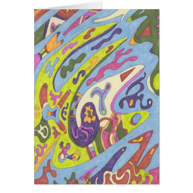 喜び、抽象芸術 (正面)