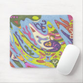 喜び、抽象芸術 マウスパッド (マウス)