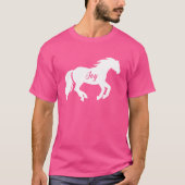 「喜び」馬 Tシャツ (正面)