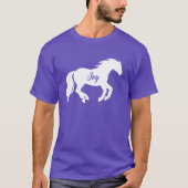 「喜び」馬 Tシャツ (正面)