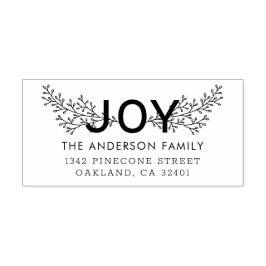 喜び | Folids Holiday差出人住所 セルフインキングスタンプ