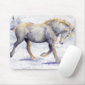 喜び- Percheronの馬のマウスパッド マウスパッド (マウス)