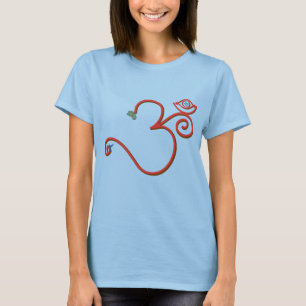 喜びOm Tシャツ
