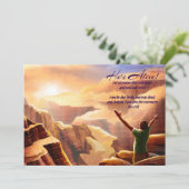 喜ぶ。カスタマイズ可能なイースターカード シーズンカード (スタンド正面)