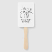 喜ぶ ハンドファン (裏面)