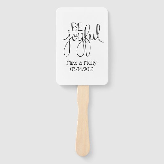 喜ぶ ハンドファン (正面)