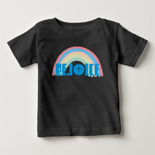 喜ぶ ベビーTシャツ (正面)