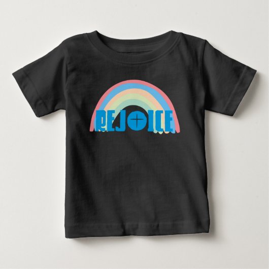 喜ぶ ベビーTシャツ (正面)