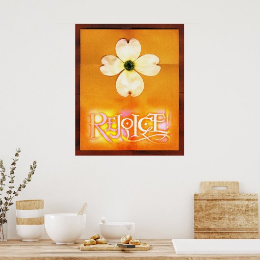 喜ぶ ポスター (キッチン)