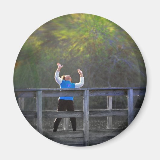 喜ぶ マグネット (正面)