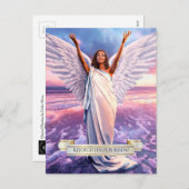 喜べ！イエス様は立ち上がった。宗教復活祭はがき シーズンポストカード (正面/裏面)