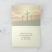 喜べ!キリストは復活した、イースタークロス シーズンカード (内部)