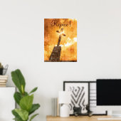 喜べ！ポスタープリント ポスター (ホームオフィス)