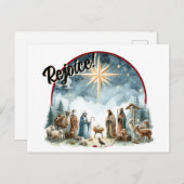 喜べ！我々にとって子供は生まれ シーズンポストカード (正面/裏面)