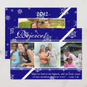 喜べ！2面青の雪片フォトカード シーズンカード (正面/裏面)