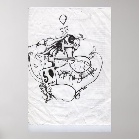 喜んでここに来る ポスター (正面)