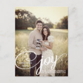 喜んでクリスマスベビー発表 ポストカード (正面)