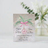 喜んで喜ぶフラットクリスマスカード シーズンカード (スタンド正面)