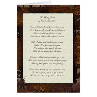 喜んで死んだカード