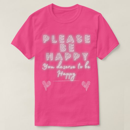 喜んで輝きなさい Tシャツ (デザイン正面)