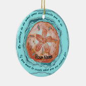 喜んで セラミックオーナメント (右)