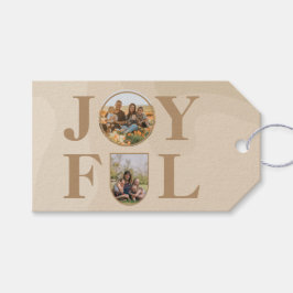 喜んで |ミニマモダンリストBeige Arch 2写真 ギフトタグ