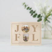 喜んで |ミニマモダンリストBeige Arch 2写真 シーズンポストカード (スタンド正面)