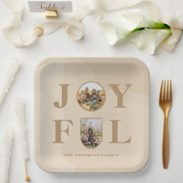 喜んで |ミニマモダンリストBeige Arch 2写真 ペーパープレート