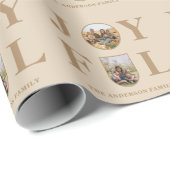 喜んで |ミニマモダンリストBeige Arch 2写真 ラッピングペーパー (ロールコーナー)