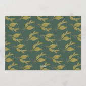 喜んで |ヴィンテージCHRISTMAS Botanicsフォトフレーム シーズンカード (裏面)