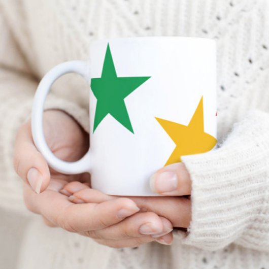 喜メリーび |クリスマスカラフル コーヒーマグカップ