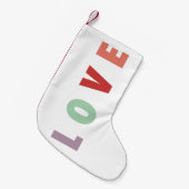 喜メリーび |クリスマスカラフル スモールクリスマスストッキング (正面 (吊り時))