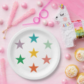 喜メリーび |クリスマスカラフル ペーパープレート (パーティー)