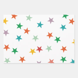 喜メリーび |クリスマスカラフル ラッピングペーパーシート