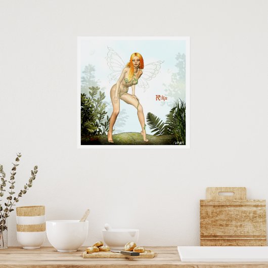 喜久 ポスター (キッチン)