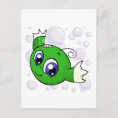 喜光湖を流れる緑の喜コ ポストカード (正面)