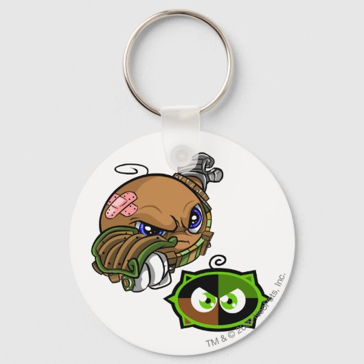 喜光湖チームキャプテン1 キーホルダー (正面)