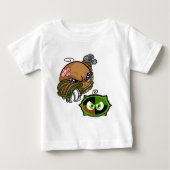 喜光湖チームキャプテン1 ベビーTシャツ (正面)