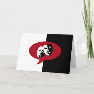 喜劇および悲劇のマスク カード