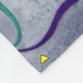 喜劇および悲劇 フリースブランケット (角)